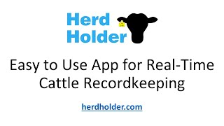 Herd Holder--EASY TO USE app for cattle records screenshot 4