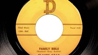 Family Bible , Claude Gray , 1960 chords