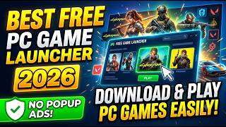 🔥 Best FREE PC Game Launcher 2026 | Download & Play PC Games Easily | No Popup Ads! screenshot 3