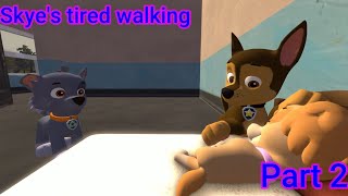 Sfm Paw Patrol Skyes Tired Of Walking Part 2 Skase Moment