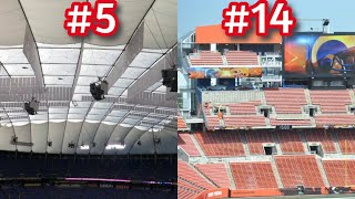 17 NFL Stadium Facts that you didn't need to know