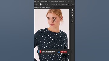EASILY Remove Cloth Dots in #Photoshop #shorts