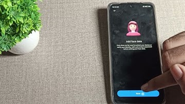 How to set Face Lock in Poco M3 pro 5G phone, set face lock