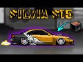 Silvia s15 lsx swap  pixel car racer  touge build