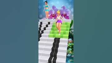 The Best Mobile Game Down Stairs Race Girl