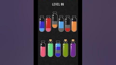 Soda Sort Puzzle Level 86 | Soda Sort Puzzle 86