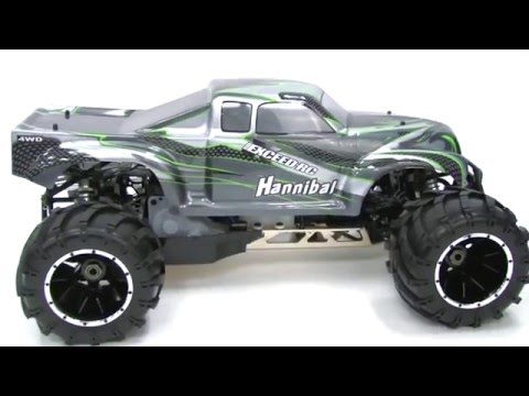 Exceed Rc 1/5th Scale Barca Hannibal Wild bull Gas Vehicles
