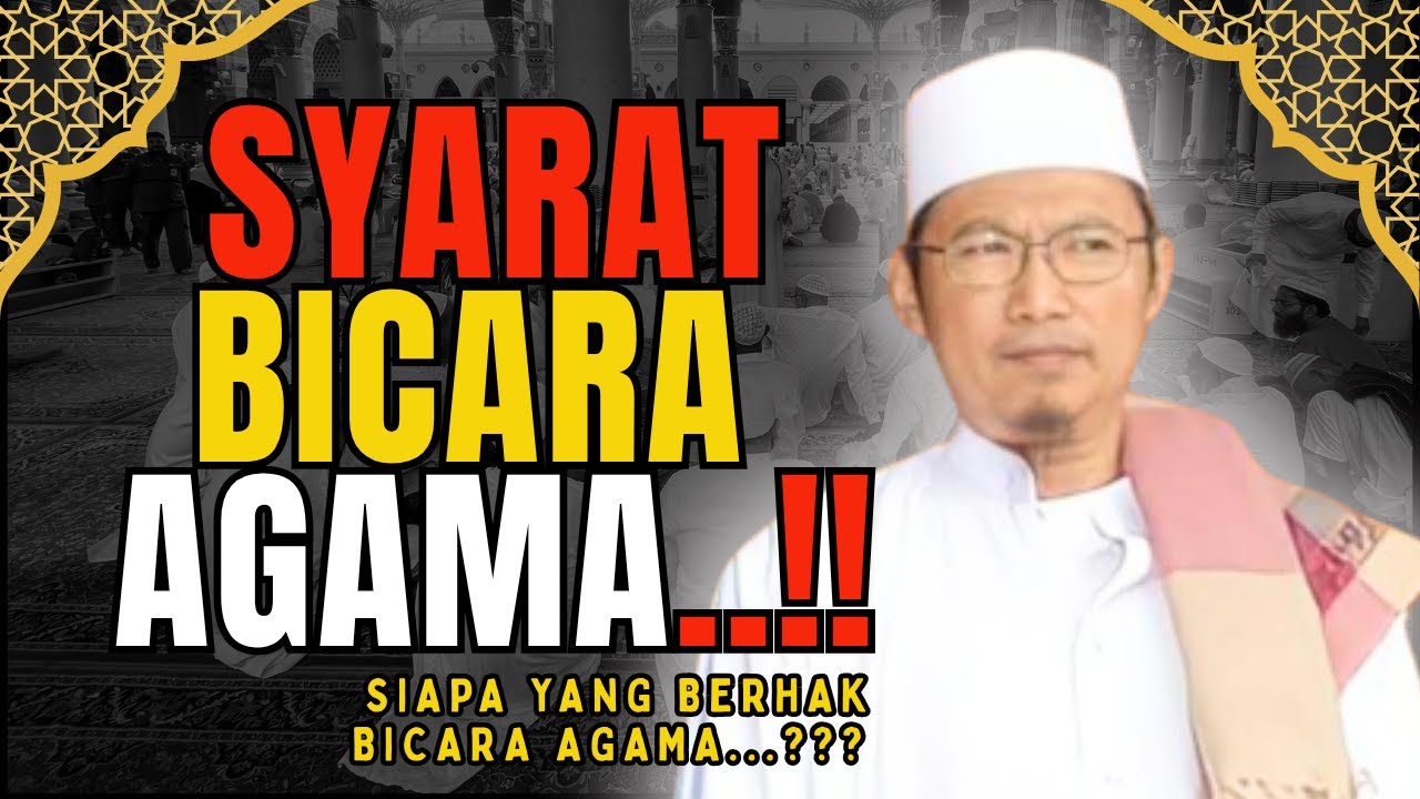 Ngomongi Orang Itu Syaratnya !! Bayan KH Uzairon Thoifur Abdillah Temboro