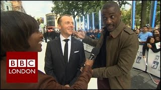 Star Trek Beyond – Idris Elba and Simon Pegg interview at London premiere