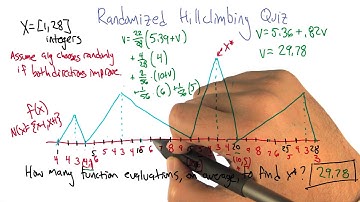 Randomized Hill Climbing Quiz Quiz Solution - Georgia Tech - Machine Learning