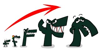 Growing Up Letter F Alphabet Lore Compilation