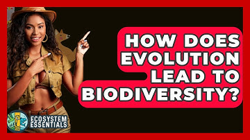 How Does Evolution Lead To Biodiversity? - Ecosystem Essentials