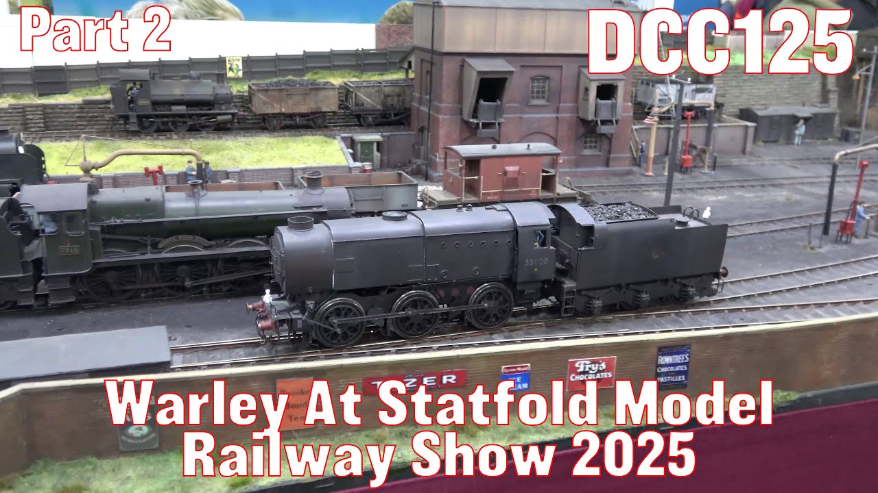 Уорли на выставке модельных железных дорог Statfold 2025 — Часть 2