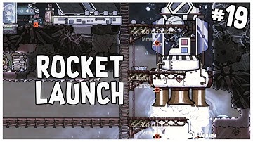 Launching My First Rocket! | Oxygen Not Included (The Badlands) Gameplay (Part 19)
