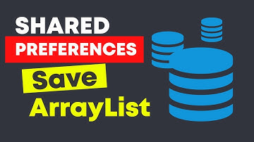 How to Save ArrayList in Shared Preferences | SharedPreferences store Array or ArrayList Android