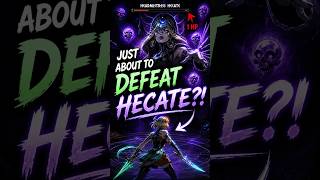 Final Seconds vs Hecate 👀 | Hades II Short #Hades2#HadesII #Hecate #GamingShorts #BossFight#PS5