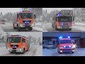 [2.Advent|neues NEF] Einsatzfahrten der Feuerwehr Remscheid im Schneechaos