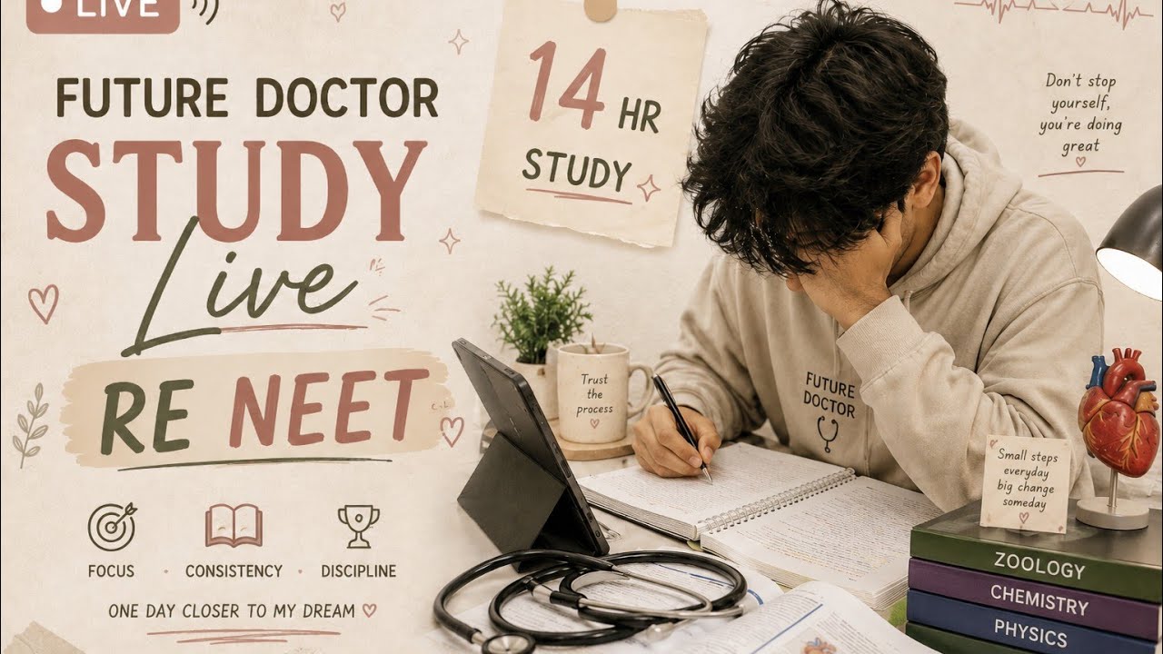Study live 12 Hours With Me💪 LIVE Challenge - YouTube