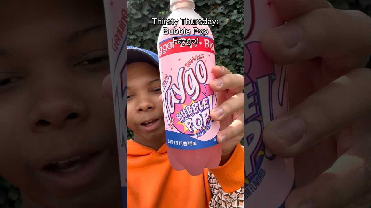 Thirsty Thursday: Bubble Pop Faygo! 