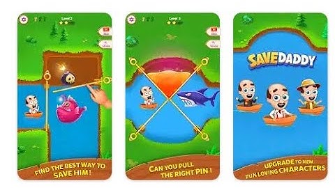 SAVE DADDY - Gameplay Android/IOS || Play Draw To Save Trending Games