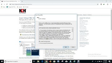 NCH Axon Virtual PBX  Software: Licensed and Registered FREE (HD)