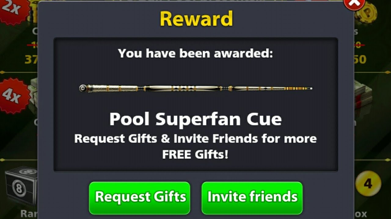 8 Ball Pool Free 'SuperFan' CUE Link in Description ...