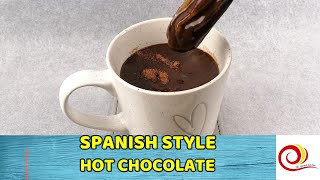 How to make  SPANISH STYLE HOT CHOCOLATE