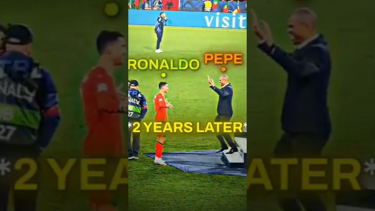 Ronaldo & Pepe Are Best Friends ❤️‍🩹🥹