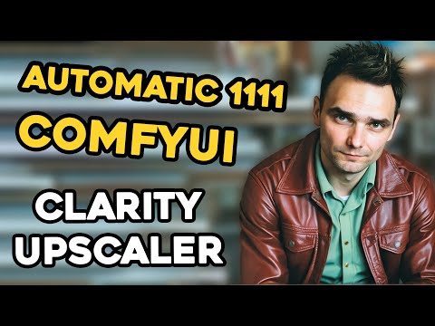 Видео: Clarity Upscaler ComfyUI & Automatic1111