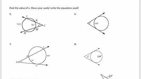 Geometry: Angle Relationships in Circles Help Video