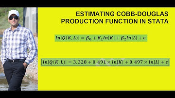 Estimation of Cobb-Douglas Production Function in Stata