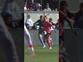 Claire Hutton lit it UP in her club debut for Bay FC.