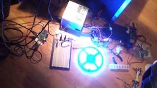 RGB LED Strip controlled via Raspberry PI