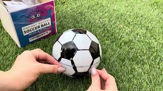 Gender Reveal Soccer Ball  How to Set Up  Ultimate Party Supplies