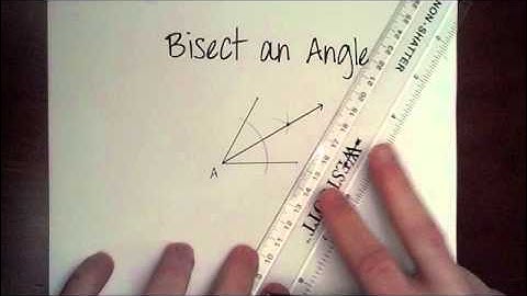 Construction 3 (Bisect an Angle).wmv
