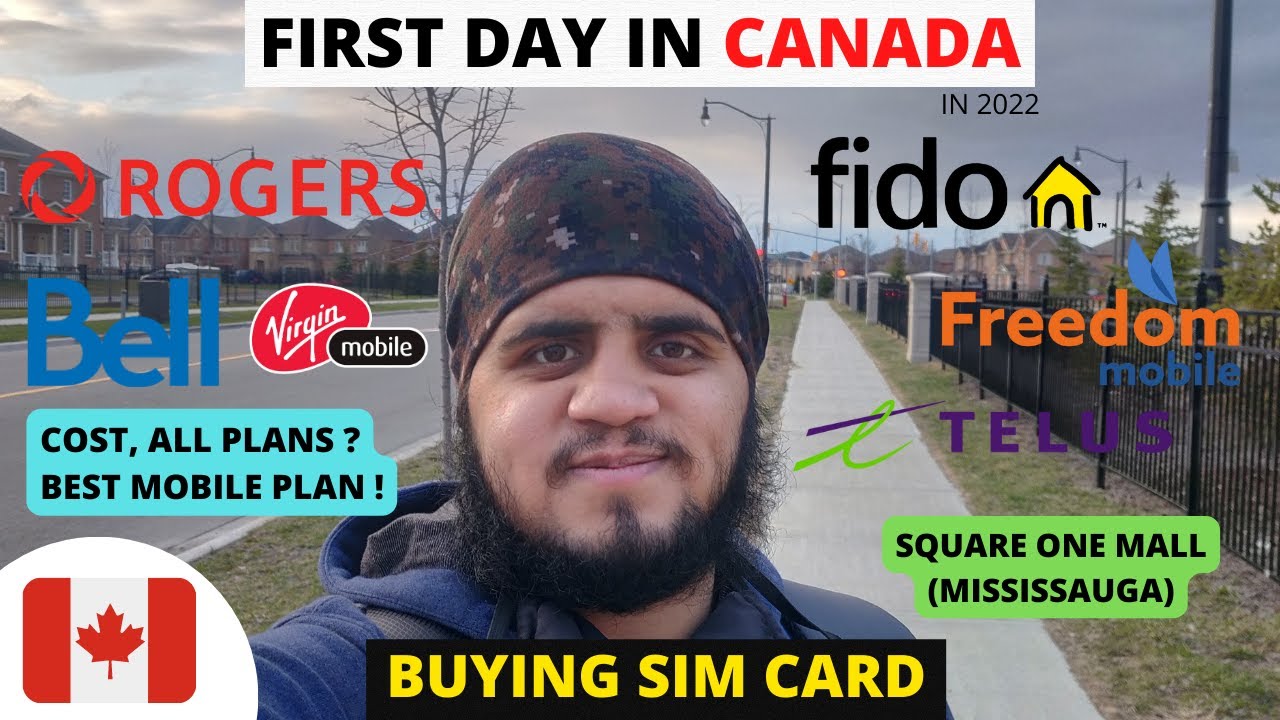 MY FIRST DAY IN CANADA 2024 BUYING SIM CARD AS INTERNATIONAL STUDENT