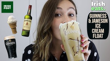 Guinness & Jameson Ice Cream Float Recipe