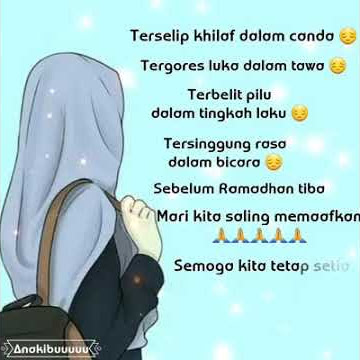 kata2 maaf