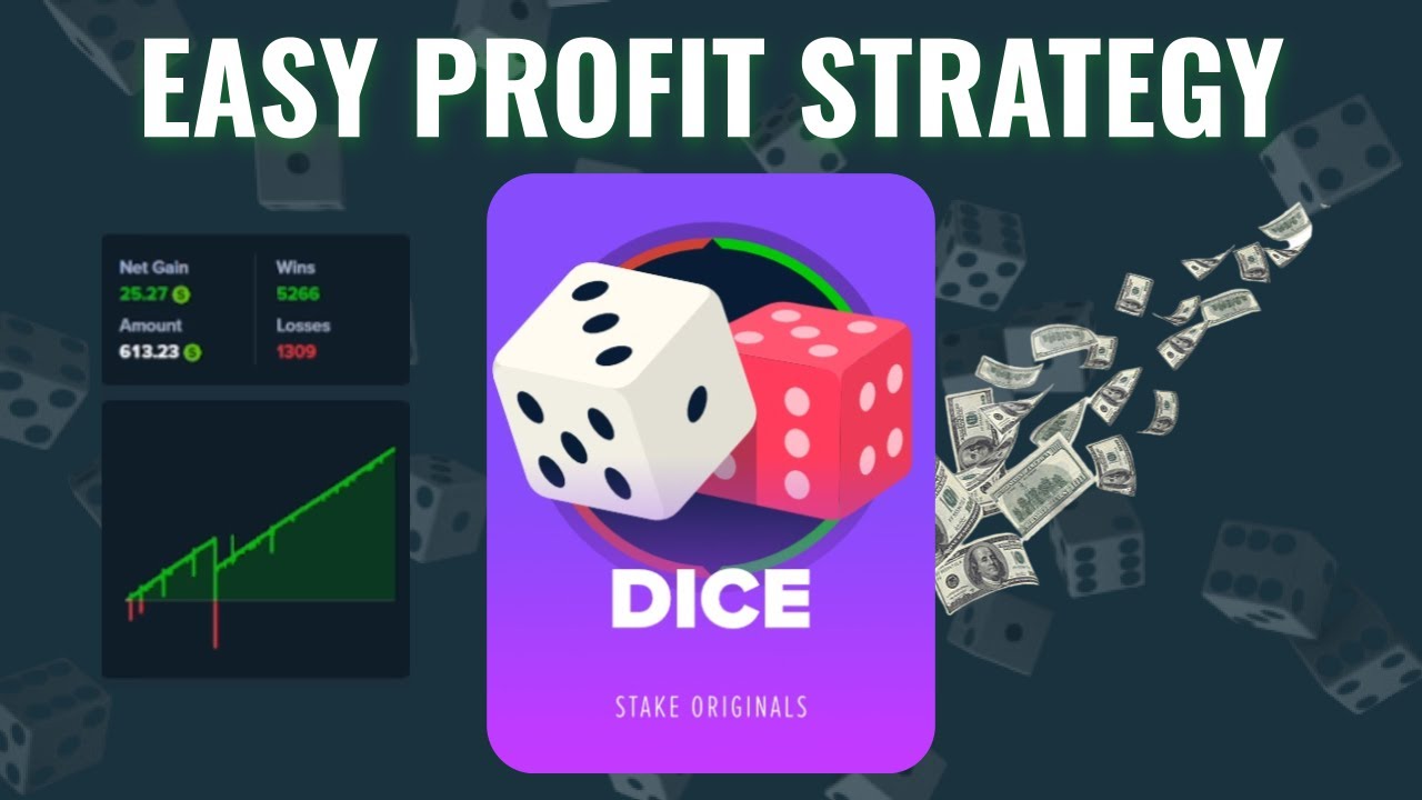 INSANE Stake Dice Strategy for EASY PROFIT! YouTube