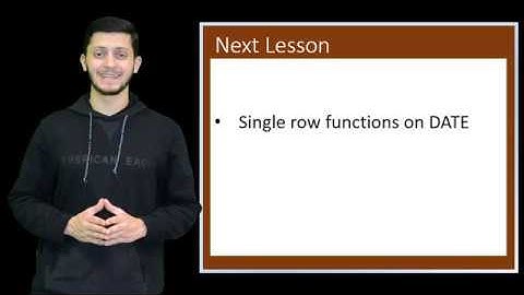 Oracle APEX Tutorial 21 - SQL