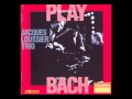 Jacques Loussier Trio - Preludio N. 2 In Do Minore BWV 847,Dal Clavicembalo Ben Temperato Vol.1