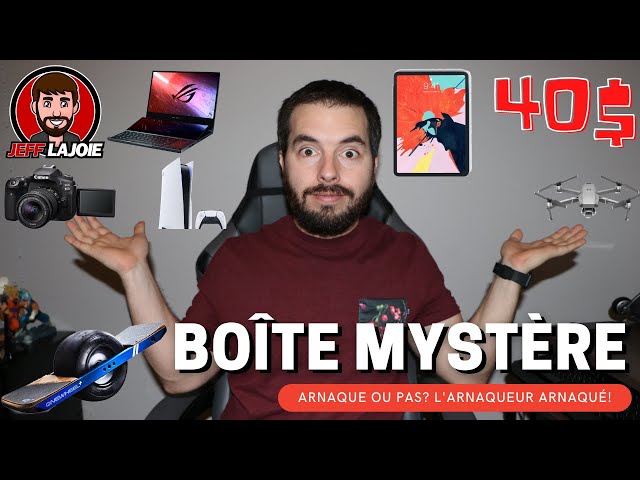 J'AI REÇU UNE MYSTERY BOX INSOLITE  ! 