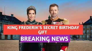 King Frederik has honoured his wife Queen Mary with a rare and priceless gift on his 56th birthday