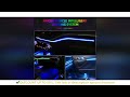 SALE 6/18 in 1 Car Interior Acrylic Guide Fiber Strip 18 in 1 Backlight Car Ambient Lights RBG 64 Co