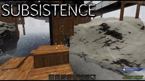 Platform for the Elevator!! |  Subsistence Gameplay | E96