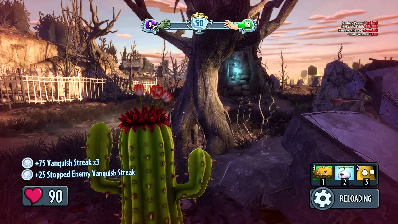Plants Vs. Zombies Garden Warfare Multiplayer TDM Gameplay - YouTube
