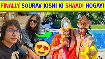 😳OMG SOURAV JOSHI KI SHADI HOGAYI ? Sourav joshi vlogs shadi video| Sourav joshi wife Avantika Bhatt