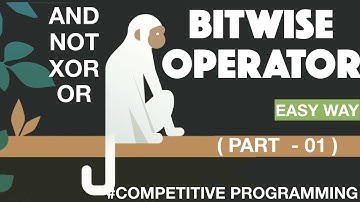 Bitwise Operators | AND | NOT | OR | XOR || Competitive Programming ||