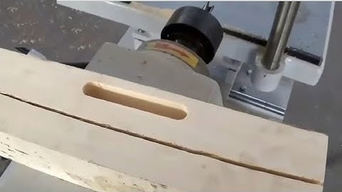 MS302 Horizontal Single Spindle Mortising Machine#mortiser #mortisermachine