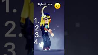 Famous Styles I Hate / Roblox / Trend (READ Discription) pLz!!! Net Worth